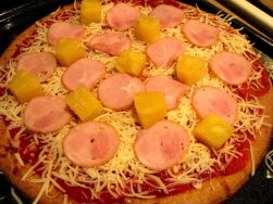 Pineapple And Ham Make A Fantastic Pizza Topping!